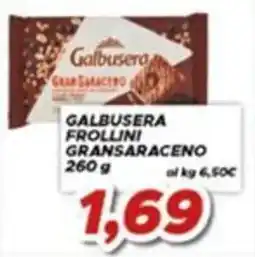 MA Supermercati Galbusera frollini gransaraceno offerta