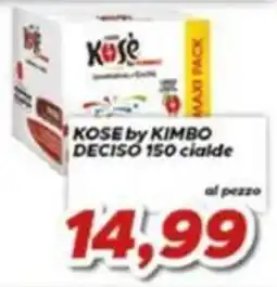 MA Supermercati Kose by Kimbo Deciso 150 cialde offerta