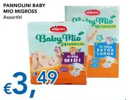 Migross Superstore Pannolini baby mio migross offerta