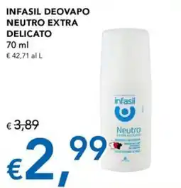 Migross Superstore Infasil deovapo neutro extra delicato offerta