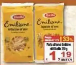 CTS Supermercati Pasta all'uovo Emiliane midi Barilla offerta