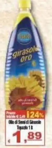 CTS Supermercati Girasole Oro Olio di Semi di Girasole offerta