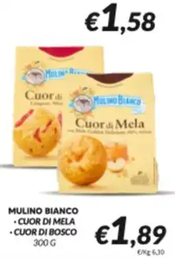 Supermercati Visotto Mulino Bianco Cuor di Mela offerta
