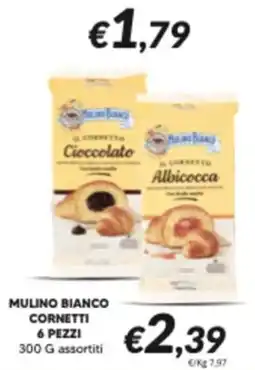 Supermercati Visotto Mulino Bianco Cornetti offerta