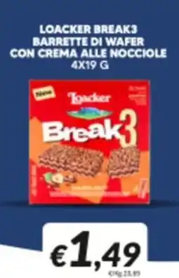 Supermercati Visotto Loacker Break3 offerta