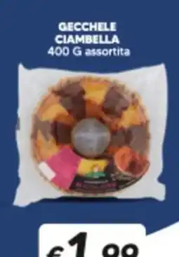 Supermercati Visotto Gecchele ciambella assortita offerta