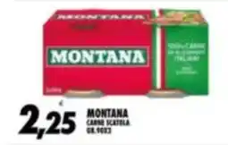 Compri Meglio Montana carne scatola offerta