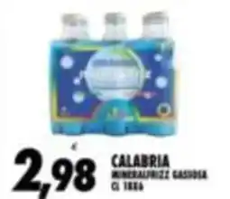 Compri Meglio Calabria mineralizzata gassata offerta