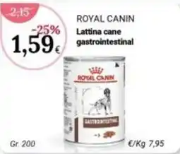 Re Mercato Lucrezia Royal Canin Lattina cane gastrointestinale offerta