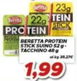 MA Supermercati Beretta protein stick suino offerta