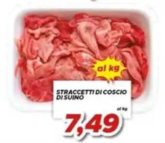 MA Supermercati Straccetti di coscio di suino offerta