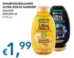 Migross Supermercati e Market Shampoo/balsamo ultra dolce Garnier offerta