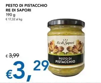 Pesto di pistacchio Re di Sapori