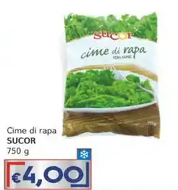 Italy Cash Cime di rapa SUCOR offerta