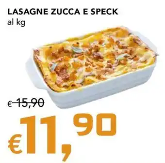 Lasagne zucca e speck