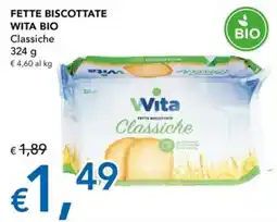 Migross Supermercati e Market Fette biscottate Vita Bio classiche offerta
