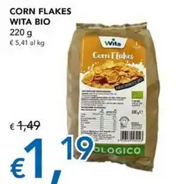 Migross Supermercati e Market Corn Flakes Wita Bio offerta