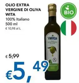 Migross Supermercati e Market Olio extra vergine di oliva Wita offerta