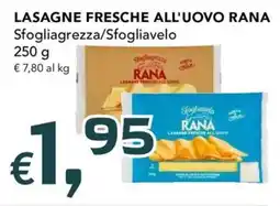 Migross Supermercati e Market Lasagne fresche all'uovo Rana offerta