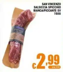Sacoph San Vincenzo Salsiccia Spicchio Bianca/Piccante SV offerta