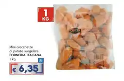 Italy Cash Mini crocchette di patate surgelate FORNERIA ITALIANA offerta