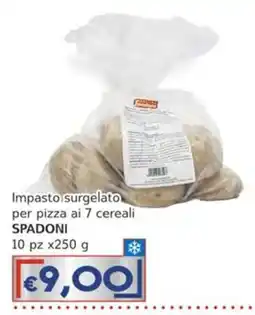 Italy Cash Impasto surgelato per pizza ai 7 cereali SPADONI offerta
