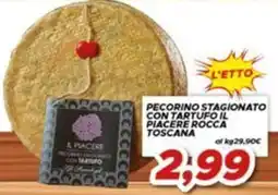 MA Supermercati Pecorino stagionato con tartufo Il piacere rocca toscana offerta