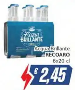 Italy Cash Acqua Brillante RECOARO offerta