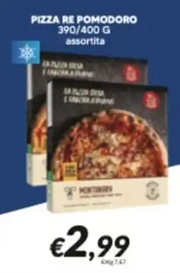 Supermercati Visotto Pizza re pomodoro Montenerva offerta