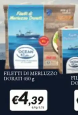 Supermercati Visotto Filetti di Merluzzo Dorati offerta