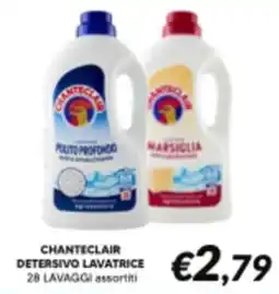 Supermercati Visotto Chanteclair detersivo lavatrice offerta