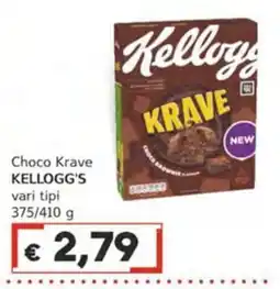 Italy Cash Choco Krave Kellogg's offerta
