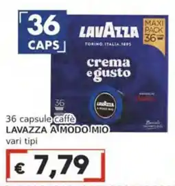 Italy Cash Lavazza a modo mio offerta