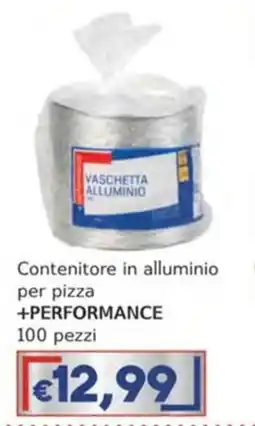 Italy Cash Vaschetta alluminio offerta