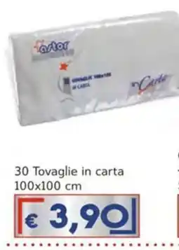 Italy Cash Tovaglie in carta offerta