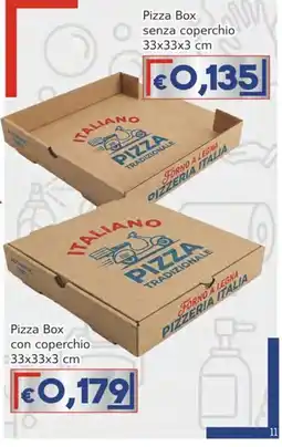 Italy Cash Pizza Box ITALIANO offerta