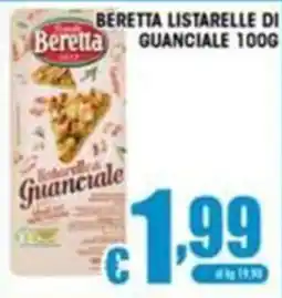 Sacoph Beretta listarelle di guanciale offerta