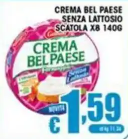 Sacoph Crema bel paese senza lattosio offerta