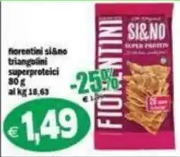 Il Castoro Supermercati Fiorentini si&no triangolini superproteici offerta