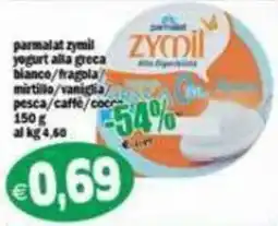 Il Castoro Supermercati Yogurt alla greca parmalat zymil offerta