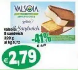 Il Castoro Supermercati Valsola sandwich offerta
