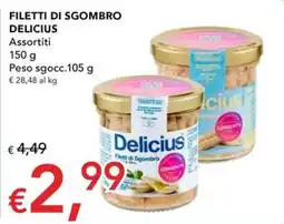 Migross Superstore Filetti di sgombro Delicius offerta