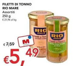 Migross Superstore Filetti di Tonno Rio Mare offerta