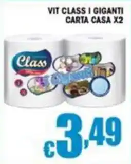 Sacoph Vit Class I Giganti Carta Casa offerta