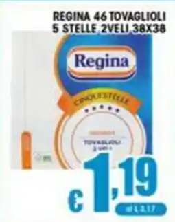 Sacoph Regina tovaglioli offerta