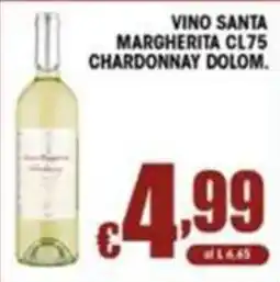 Sacoph Vino Santa Margherita Chardonnay Dolom. offerta
