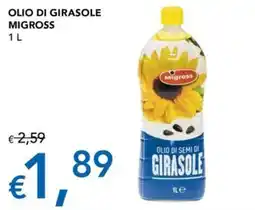 Migross Supermercati e Market Olio di semi di girasole Migross offerta