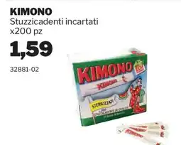 GrosMarket Kimono stuzzicadenti incartati offerta