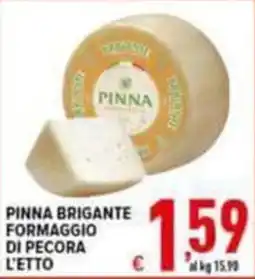 Iper Triscount Pinna Brigante Formaggio di Pecora offerta