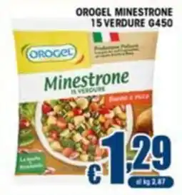 Sacoph Orogel minestrone 15 verdure offerta